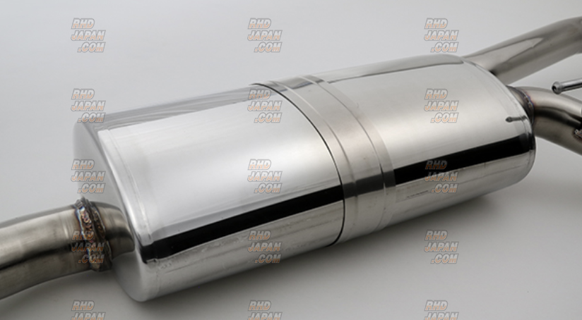 Ganador Vertex 4WD/SUV Muffler Exhaust System Quad Squared Tail